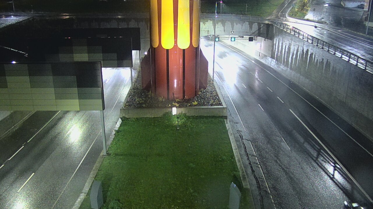 Kelikamerat Kuva Tie 12 Tampere, Rantatunnelin puomi, länsi, Tampere, Pirkanmaa