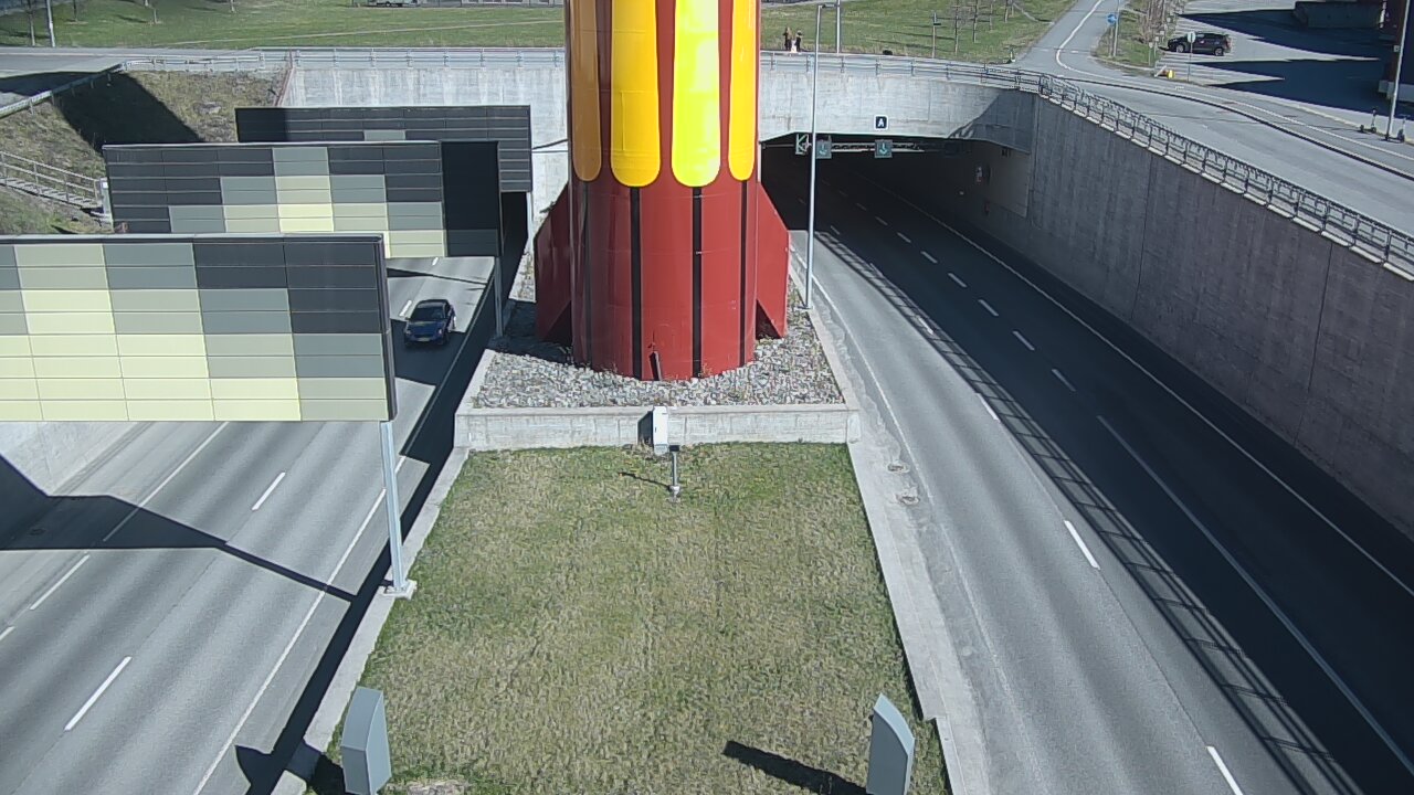 Weather Camera Image Road 12 Tampere, Rantatunneli boom west, Tampere, Pirkanmaa