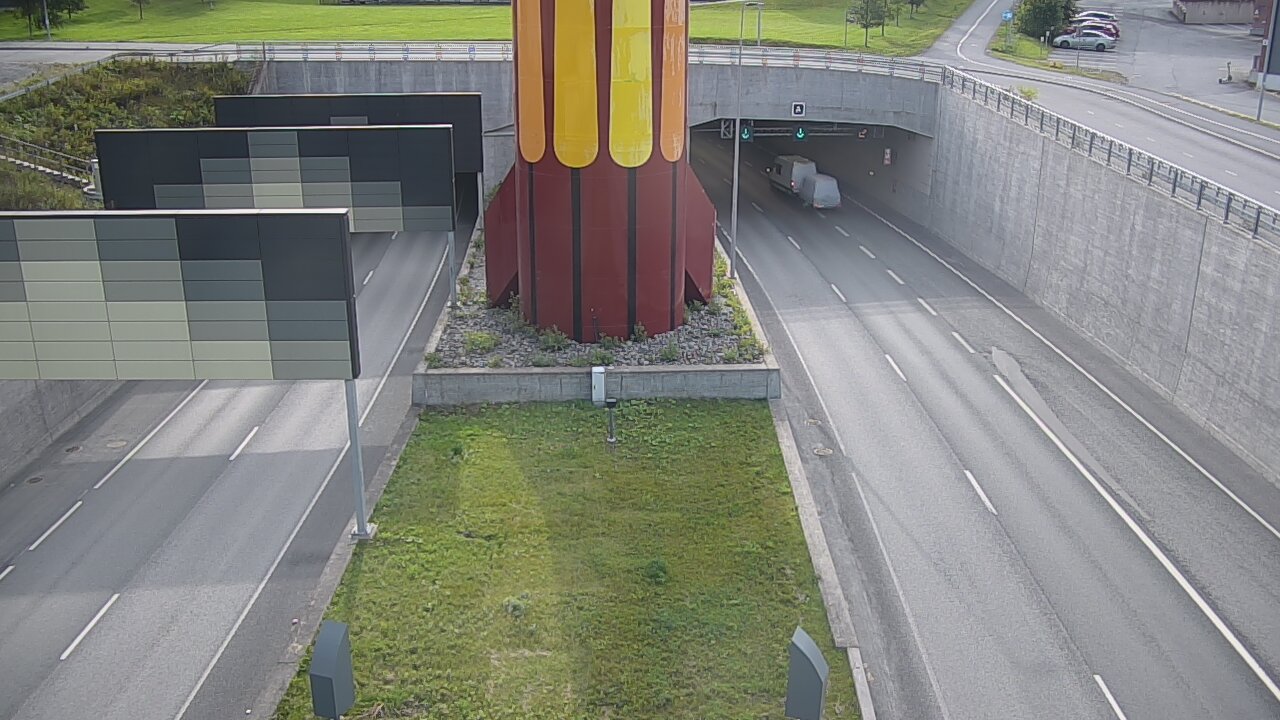 Kelikamerat Kuva Tie 12 Tampere, Rantatunnelin puomi, länsi, Tampere, Pirkanmaa
