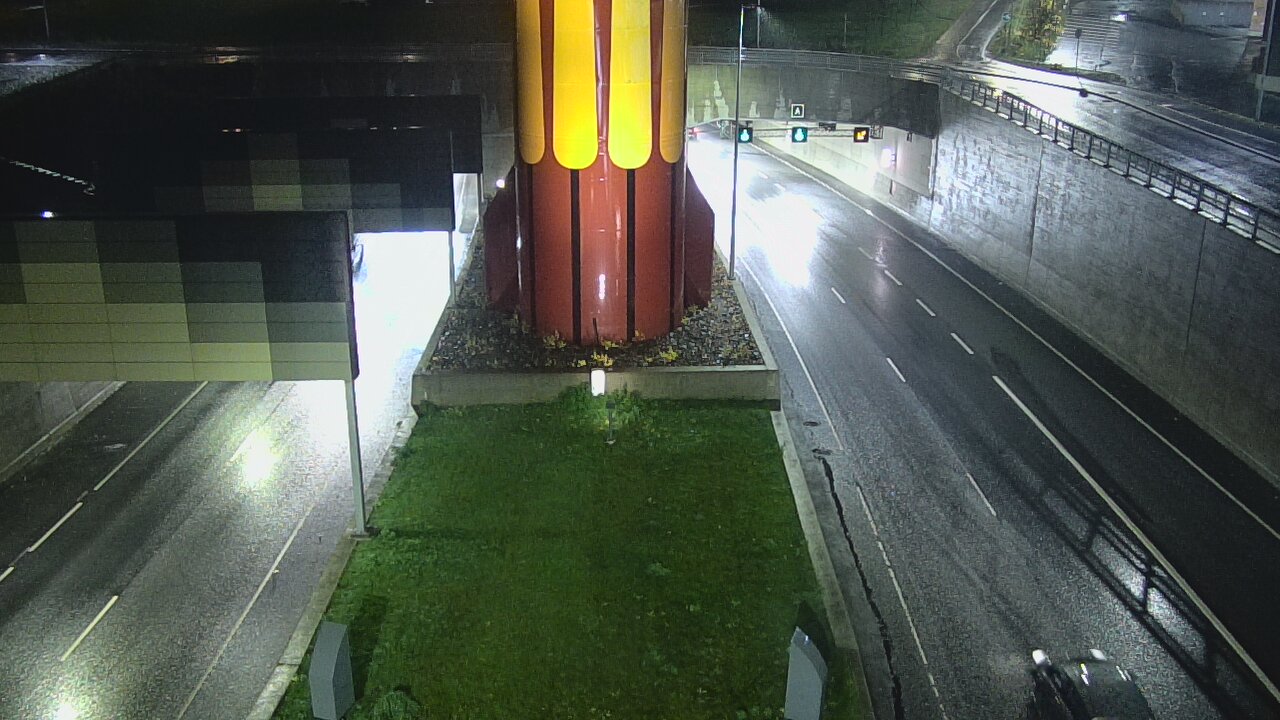 Kelikamerat Kuva Tie 12 Tampere, Rantatunnelin puomi, länsi, Tampere, Pirkanmaa