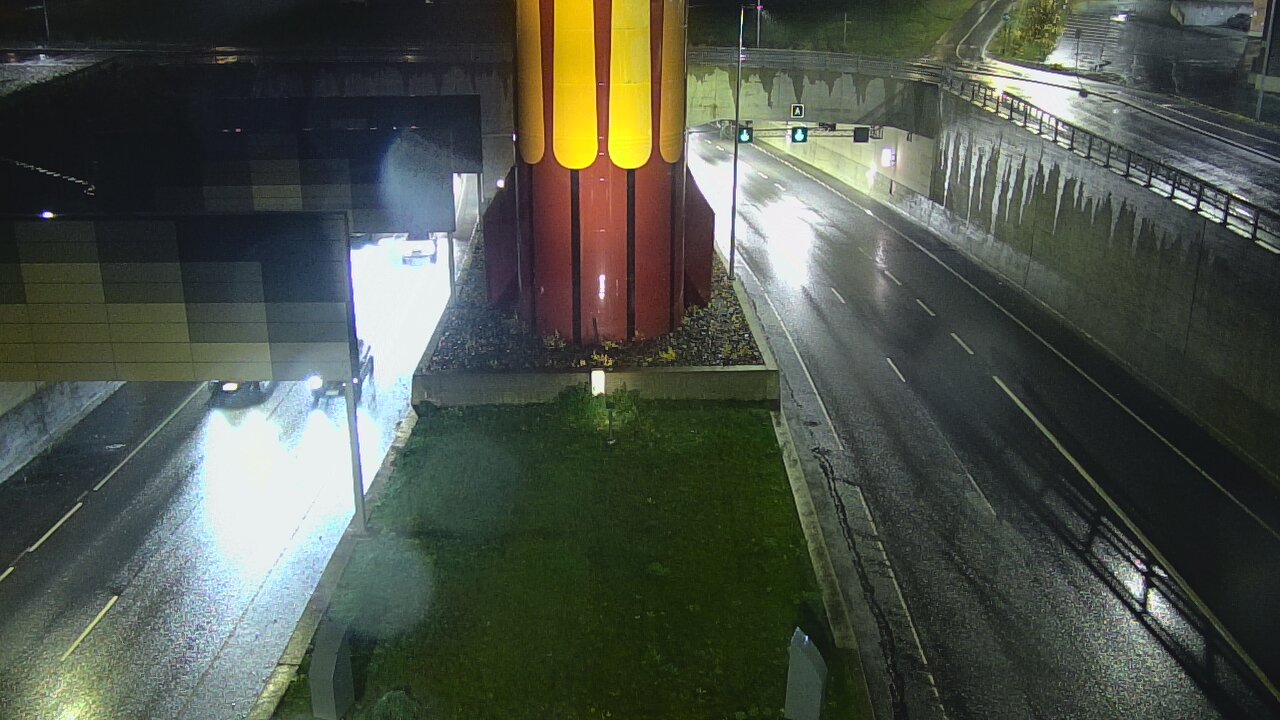 Kelikamerat Kuva Tie 12 Tampere, Rantatunnelin puomi, länsi, Tampere, Pirkanmaa