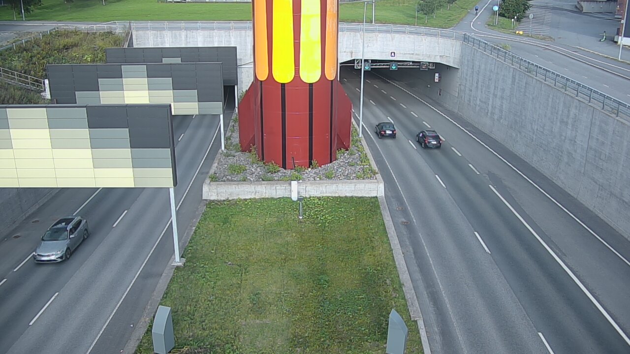 Kelikamerat Kuva Tie 12 Tampere, Rantatunnelin puomi, länsi, Tampere, Pirkanmaa