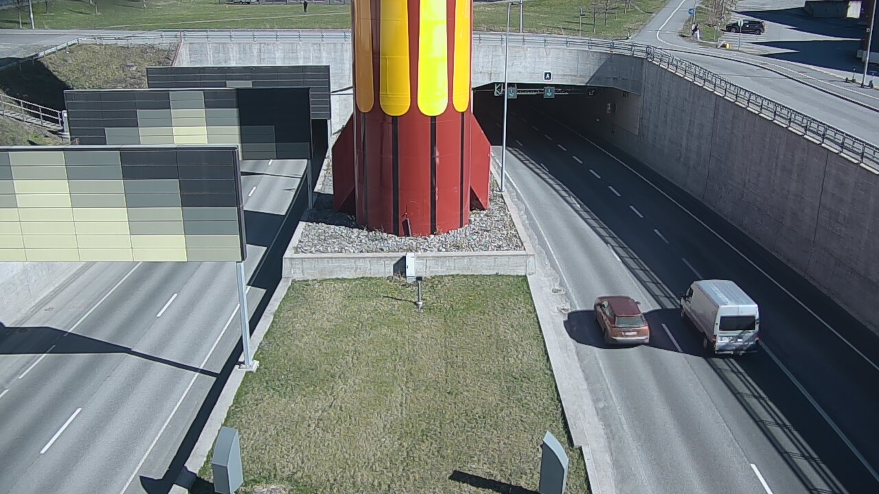 Weather Camera Image Road 12 Tampere, Rantatunneli boom west, Tampere, Pirkanmaa