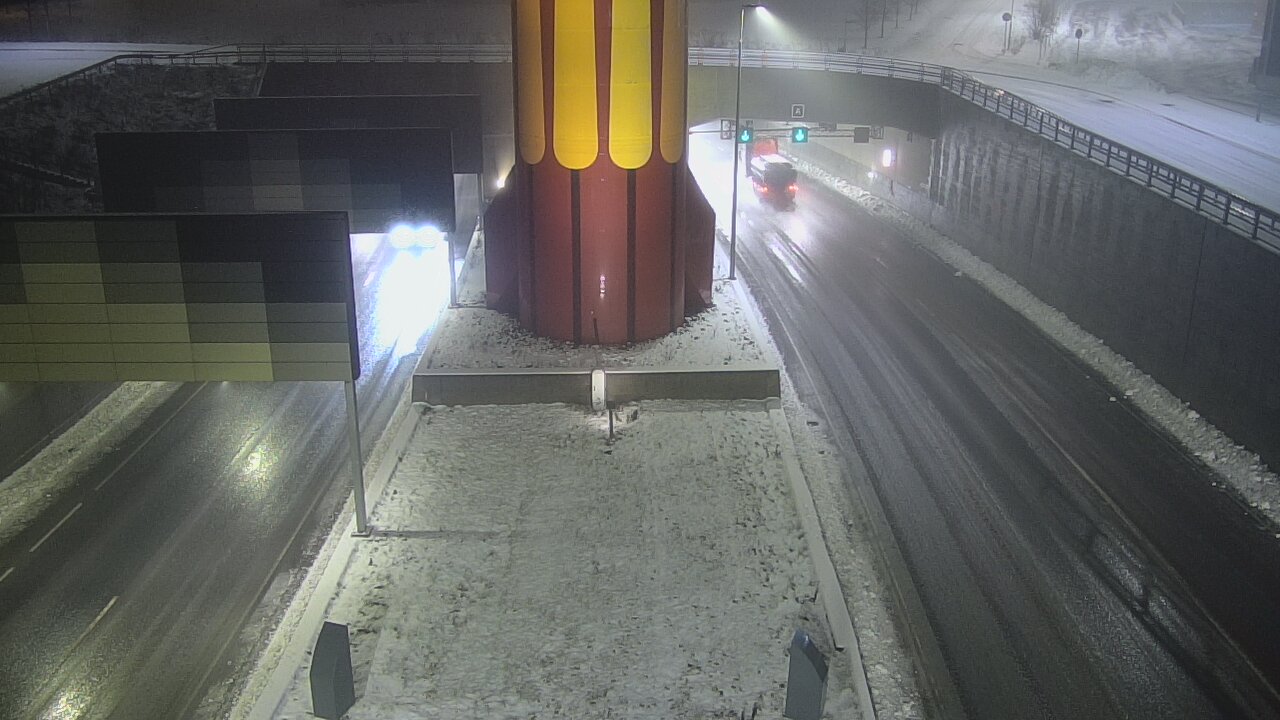 Kelikamerat Kuva Tie 12 Tampere, Rantatunnelin puomi, länsi, Tampere, Pirkanmaa