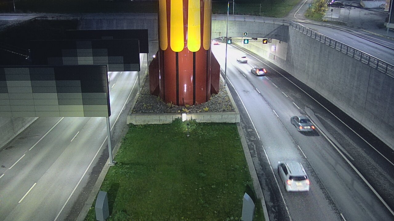 Kelikamerat Kuva Tie 12 Tampere, Rantatunnelin puomi, länsi, Tampere, Pirkanmaa