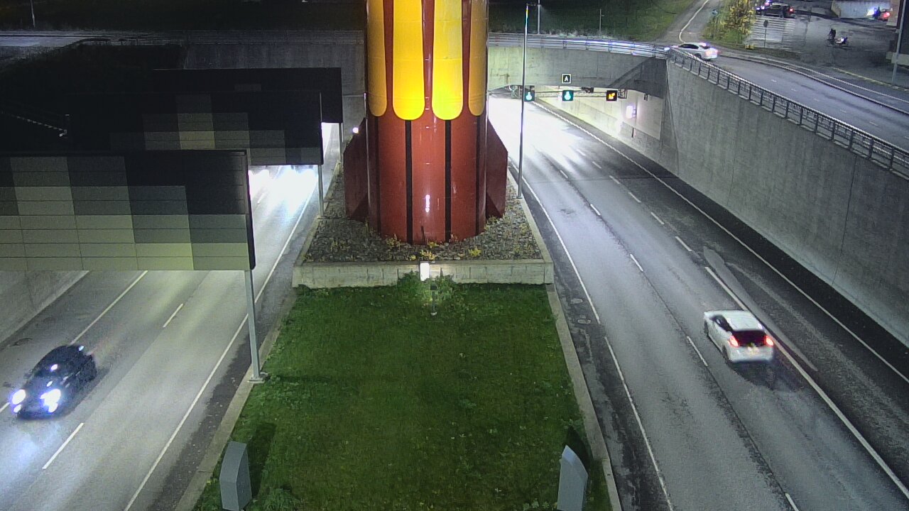 Kelikamerat Kuva Tie 12 Tampere, Rantatunnelin puomi, länsi, Tampere, Pirkanmaa