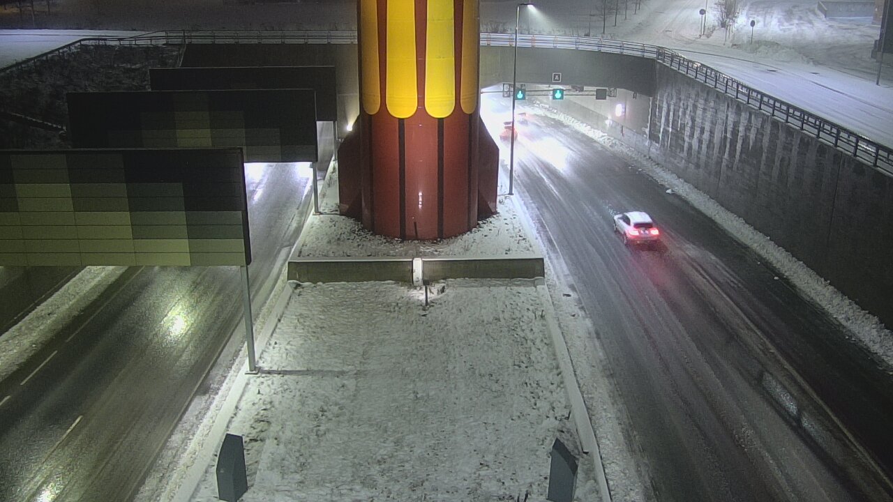 Kelikamerat Kuva Tie 12 Tampere, Rantatunnelin puomi, länsi, Tampere, Pirkanmaa