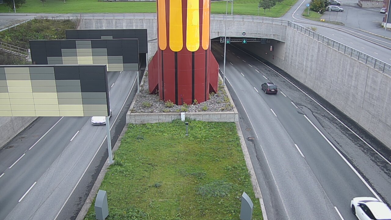 Kelikamerat Kuva Tie 12 Tampere, Rantatunnelin puomi, länsi, Tampere, Pirkanmaa