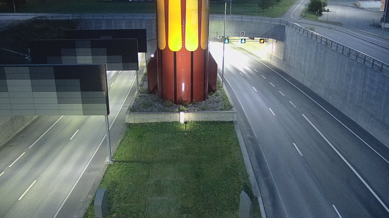 Kelikamerat Kuva Tie 12 Tampere, Rantatunnelin puomi, länsi, Tampere, Pirkanmaa