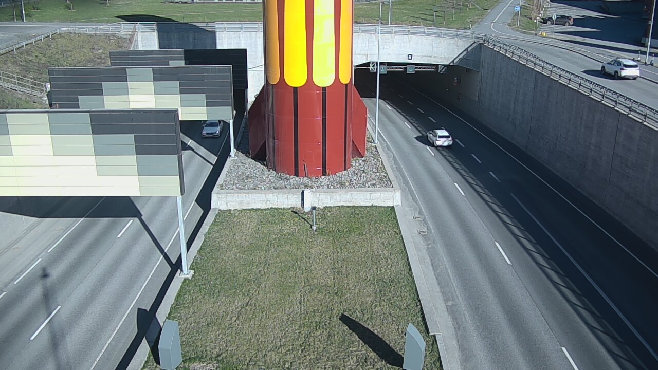 Weather Camera Image Road 12 Tampere, Rantatunneli boom west, Tampere, Pirkanmaa