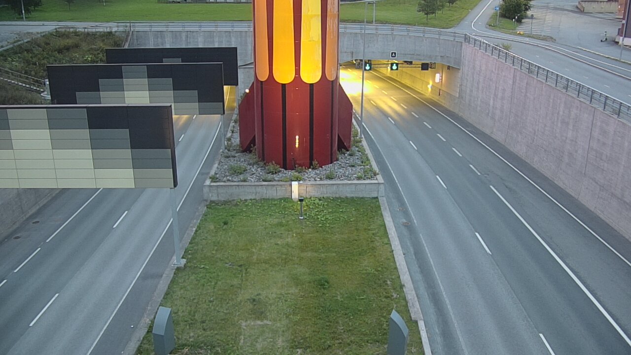 Kelikamerat Kuva Tie 12 Tampere, Rantatunnelin puomi, länsi, Tampere, Pirkanmaa