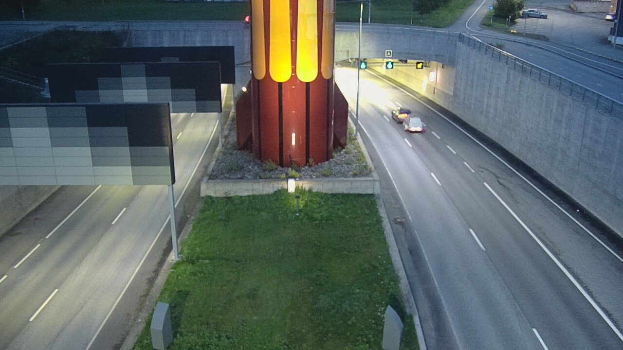 Kelikamerat Kuva Tie 12 Tampere, Rantatunnelin puomi, länsi, Tampere, Pirkanmaa