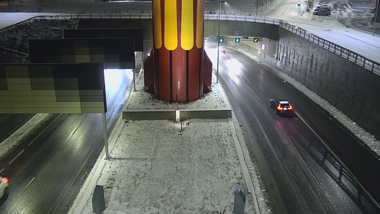 Kelikamerat Kuva Tie 12 Tampere, Rantatunnelin puomi, länsi, Tampere, Pirkanmaa