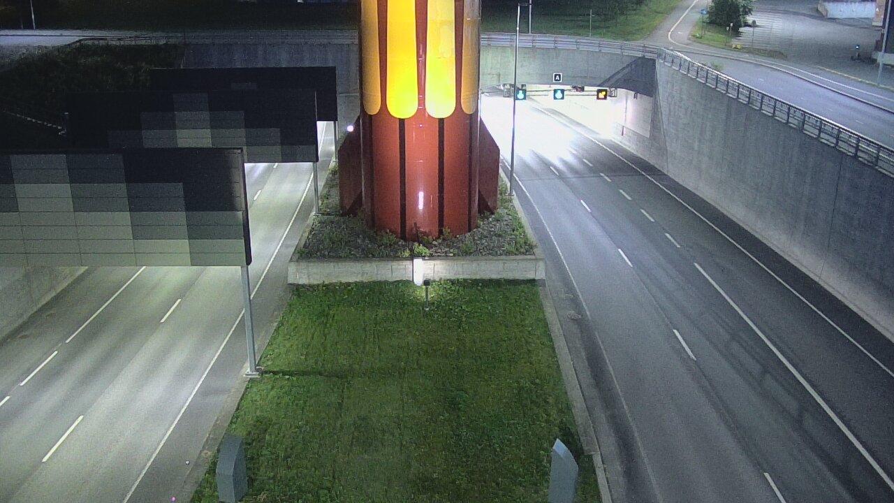 Kelikamerat Kuva Tie 12 Tampere, Rantatunnelin puomi, länsi, Tampere, Pirkanmaa