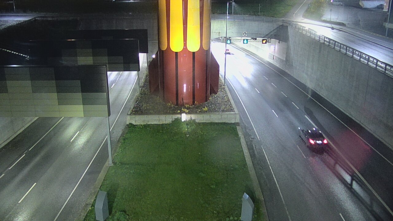 Kelikamerat Kuva Tie 12 Tampere, Rantatunnelin puomi, länsi, Tampere, Pirkanmaa