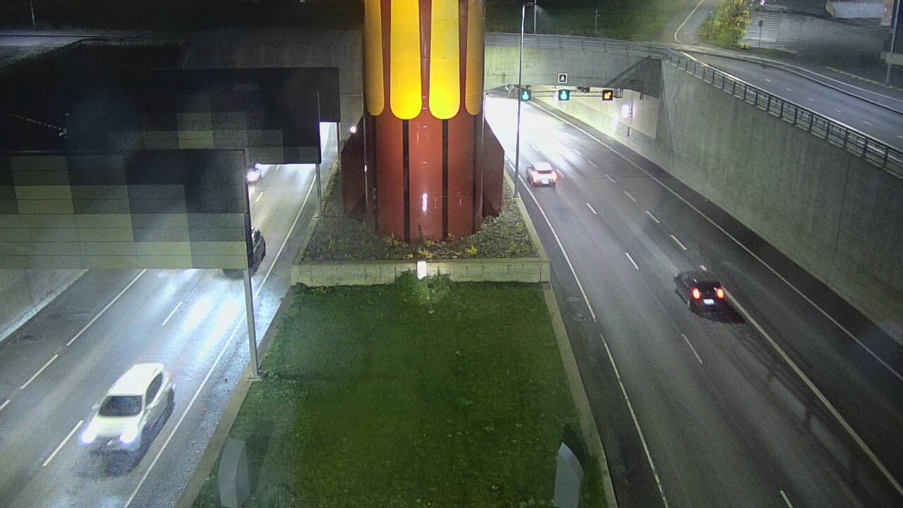 Kelikamerat Kuva Tie 12 Tampere, Rantatunnelin puomi, länsi, Tampere, Pirkanmaa