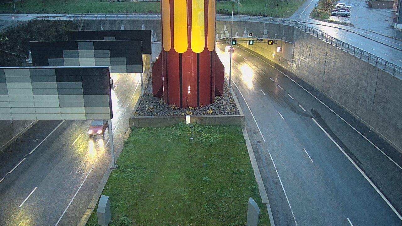 Kelikamerat Kuva Tie 12 Tampere, Rantatunnelin puomi, länsi, Tampere, Pirkanmaa