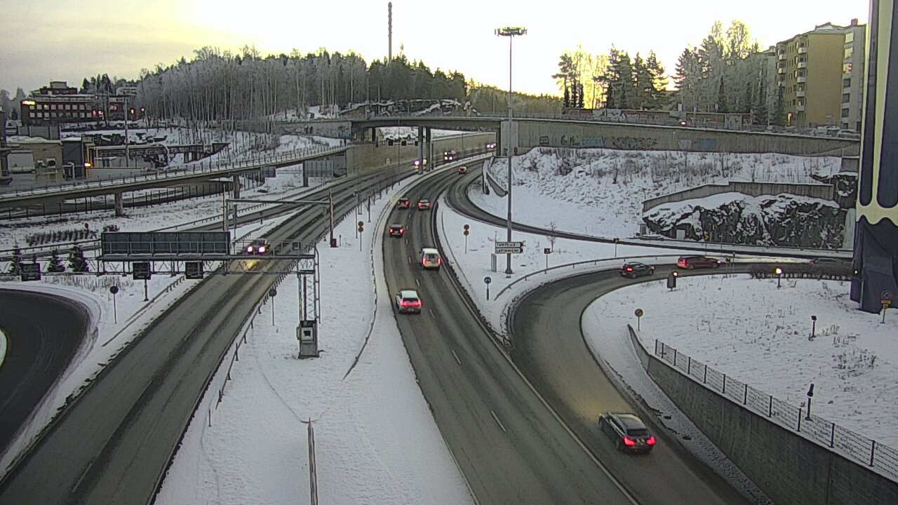 Kelikamerat Kuva Tie 12 Tampere, Rantatunneli Armonkallio, Tampere, Pirkanmaa