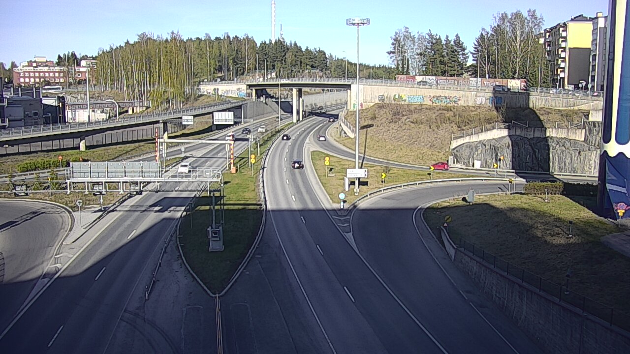 Weather Camera Image Väg 12 Tammerfors, Rantatunneli Armonkallio, Tampere, Pirkanmaa