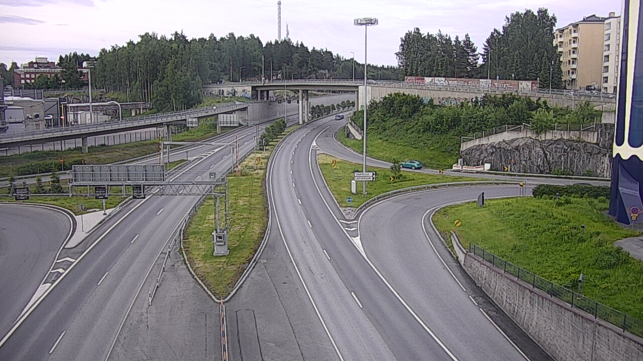 Kelikamerat Kuva Tie 12 Tampere, Rantatunneli Armonkallio, Tampere, Pirkanmaa