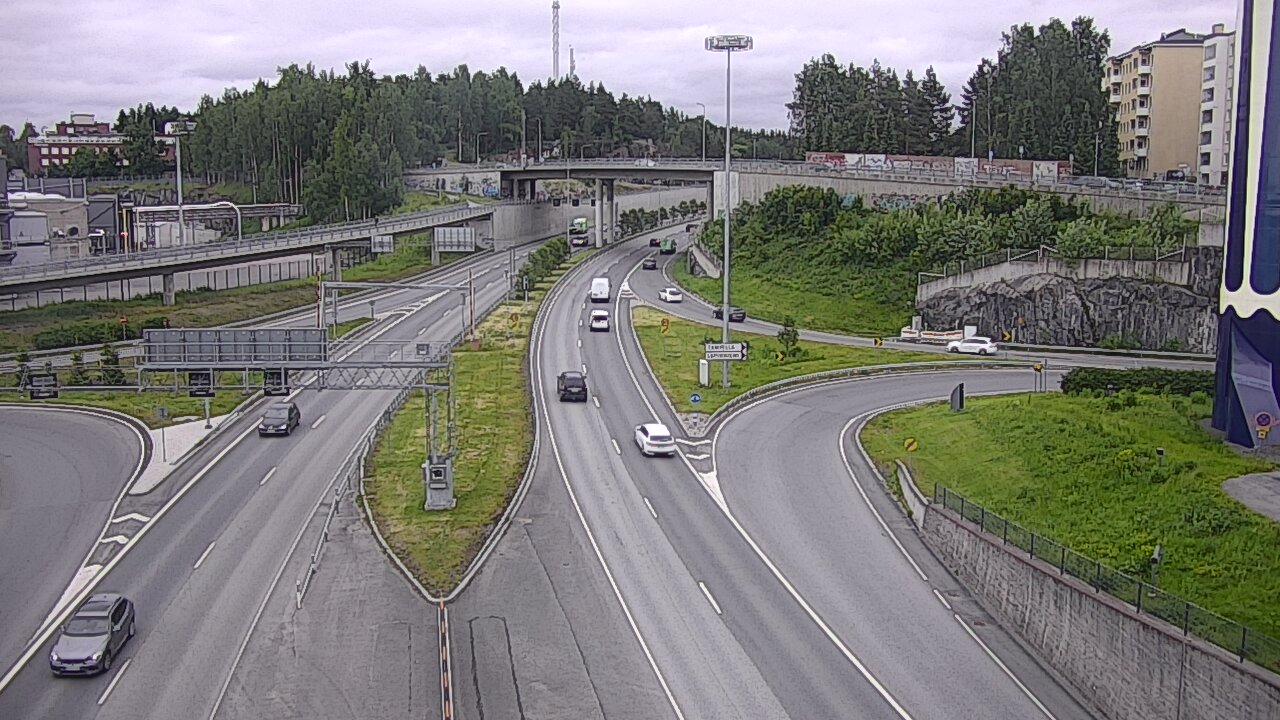 Kelikamerat Kuva Tie 12 Tampere, Rantatunneli Armonkallio, Tampere, Pirkanmaa