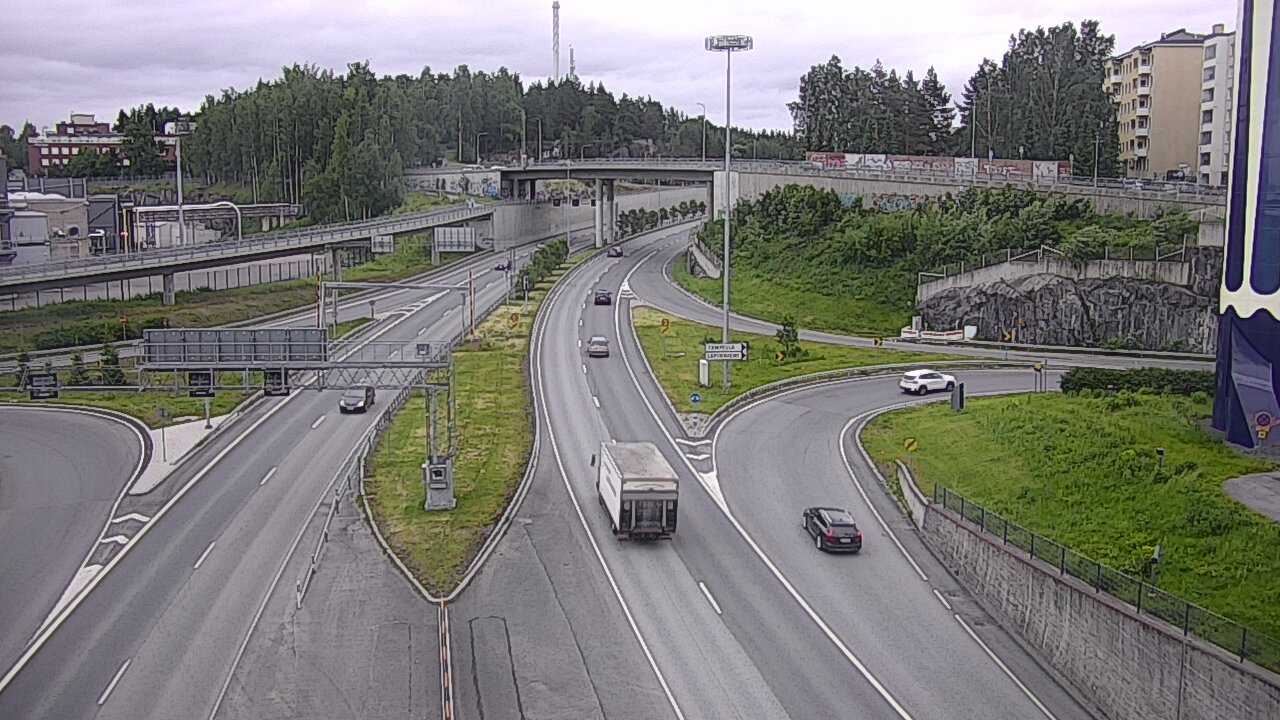 Kelikamerat Kuva Tie 12 Tampere, Rantatunneli Armonkallio, Tampere, Pirkanmaa