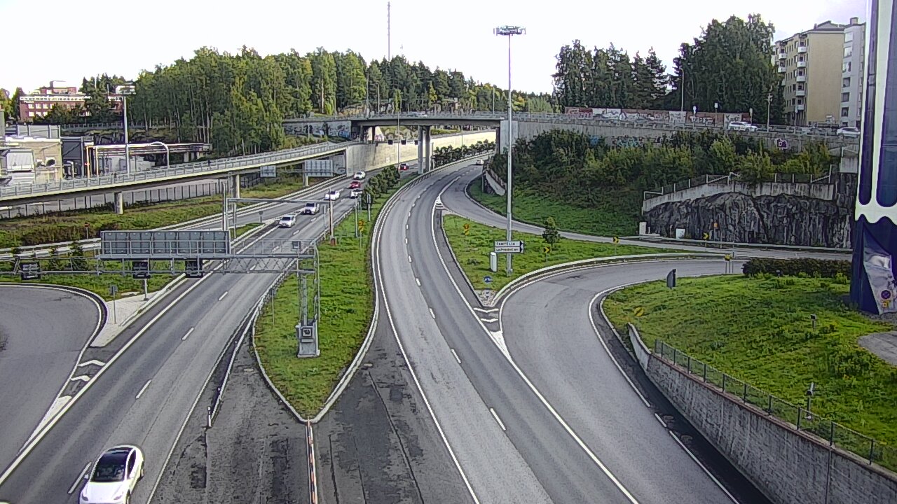 Weather Camera Image Road 12 Tampere, Rantatunneli Armonkallio, Tampere, Pirkanmaa