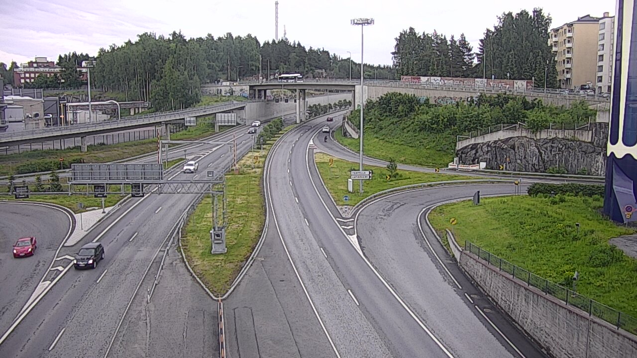 Kelikamerat Kuva Tie 12 Tampere, Rantatunneli Armonkallio, Tampere, Pirkanmaa