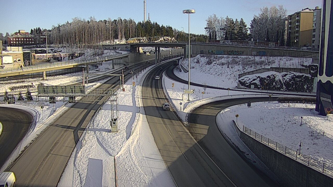 Weather Camera Image Road 12 Tampere, Rantatunneli Armonkallio, Tampere, Pirkanmaa