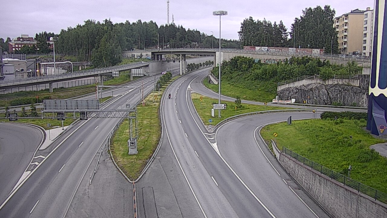 Kelikamerat Kuva Tie 12 Tampere, Rantatunneli Armonkallio, Tampere, Pirkanmaa