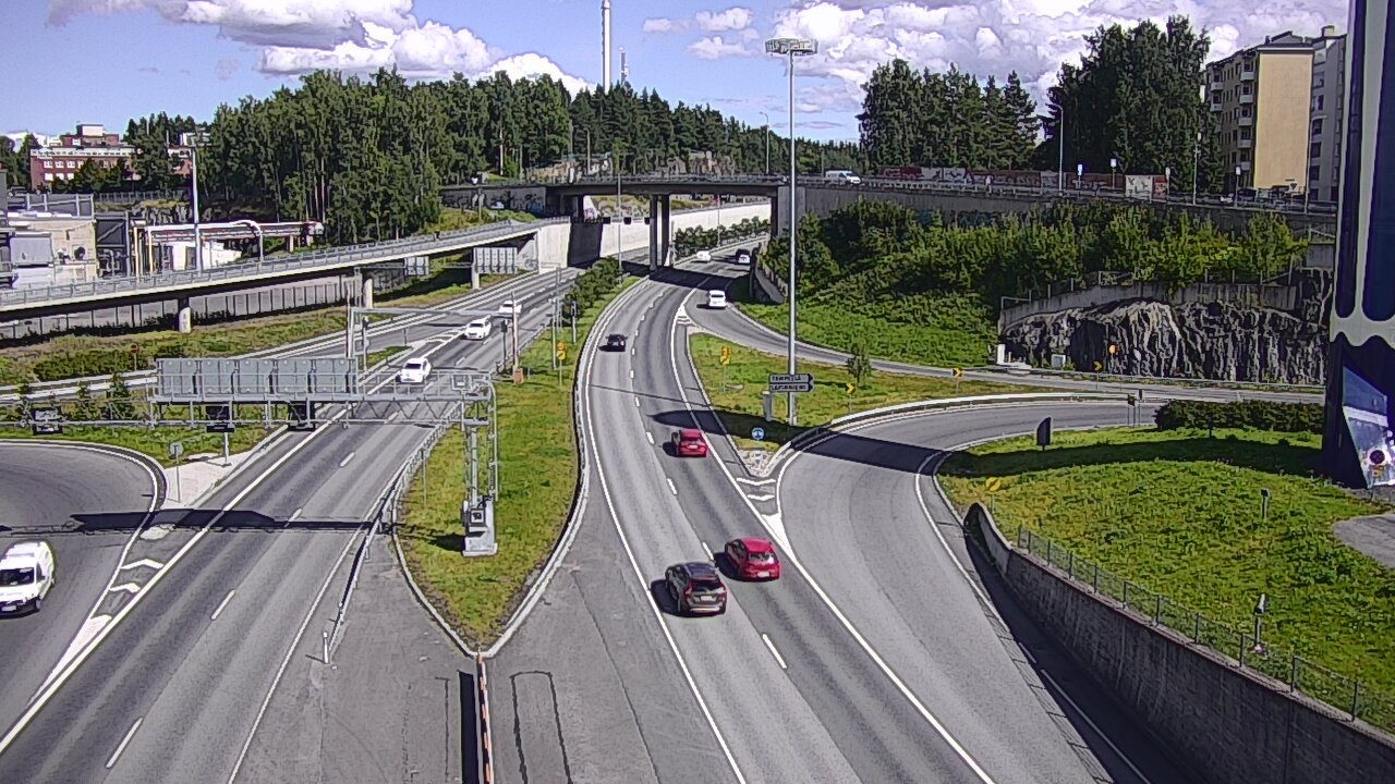Kelikamerat Kuva Tie 12 Tampere, Rantatunneli Armonkallio, Tampere, Pirkanmaa