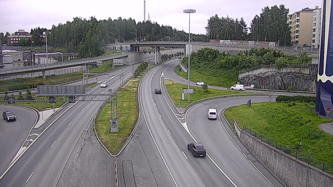 Kelikamerat Kuva Tie 12 Tampere, Rantatunneli Armonkallio, Tampere, Pirkanmaa