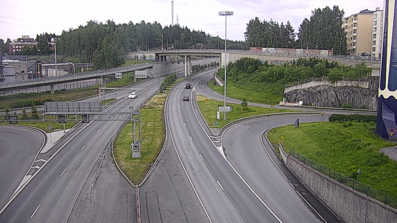 Kelikamerat Kuva Tie 12 Tampere, Rantatunneli Armonkallio, Tampere, Pirkanmaa