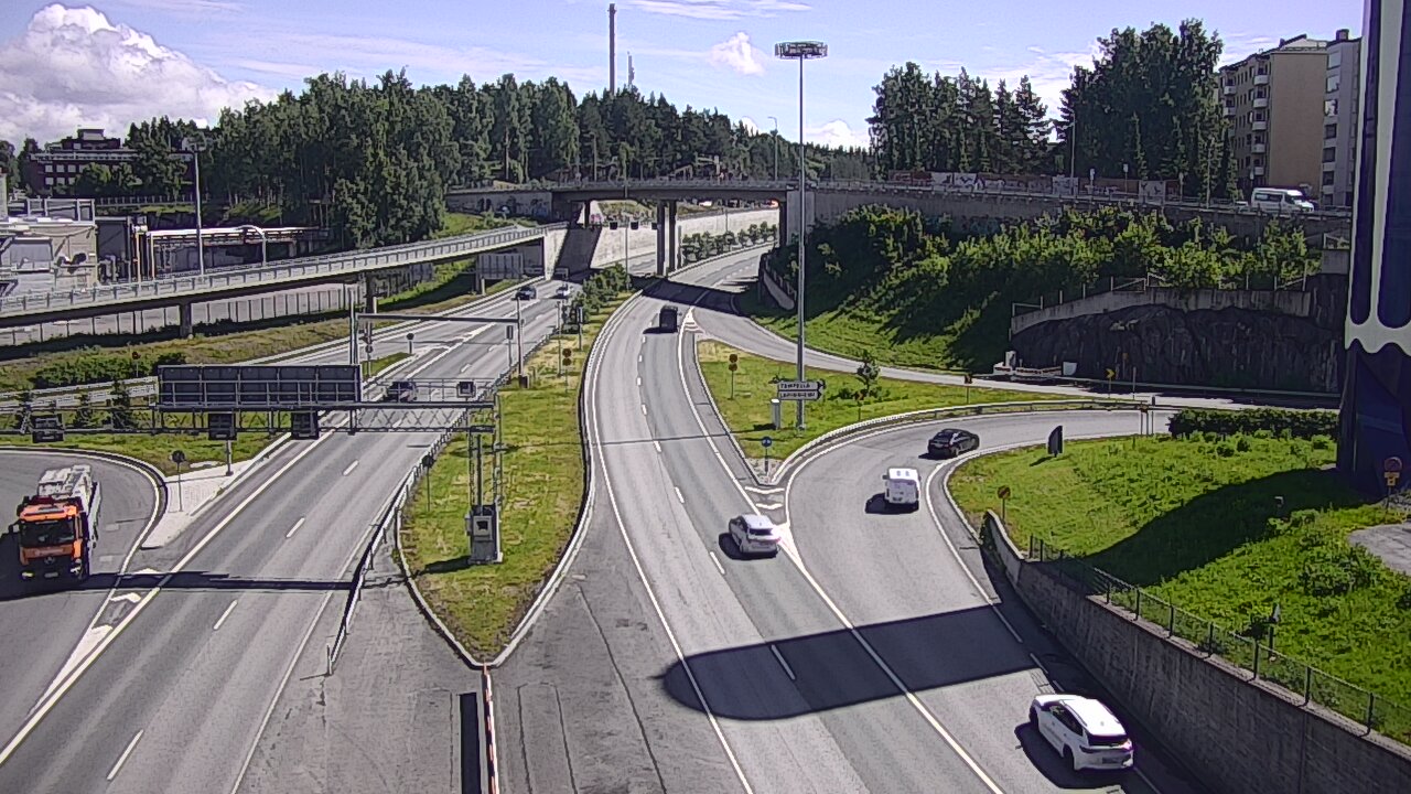 Kelikamerat Kuva Tie 12 Tampere, Rantatunneli Armonkallio, Tampere, Pirkanmaa