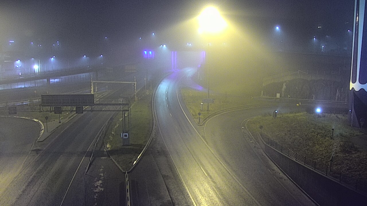 Weather Camera Image Väg 12 Tammerfors, Rantatunneli Armonkallio, Tampere, Pirkanmaa