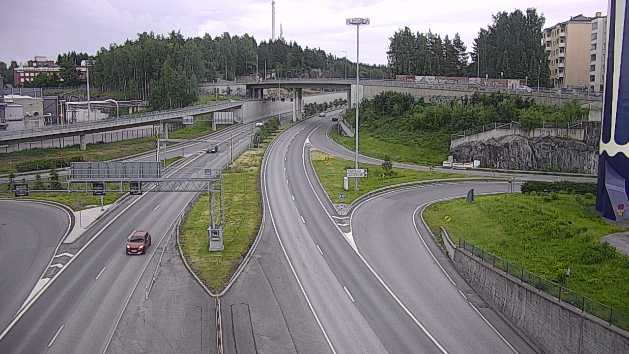 Kelikamerat Kuva Tie 12 Tampere, Rantatunneli Armonkallio, Tampere, Pirkanmaa