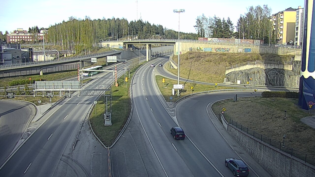 Weather Camera Image Väg 12 Tammerfors, Rantatunneli Armonkallio, Tampere, Pirkanmaa