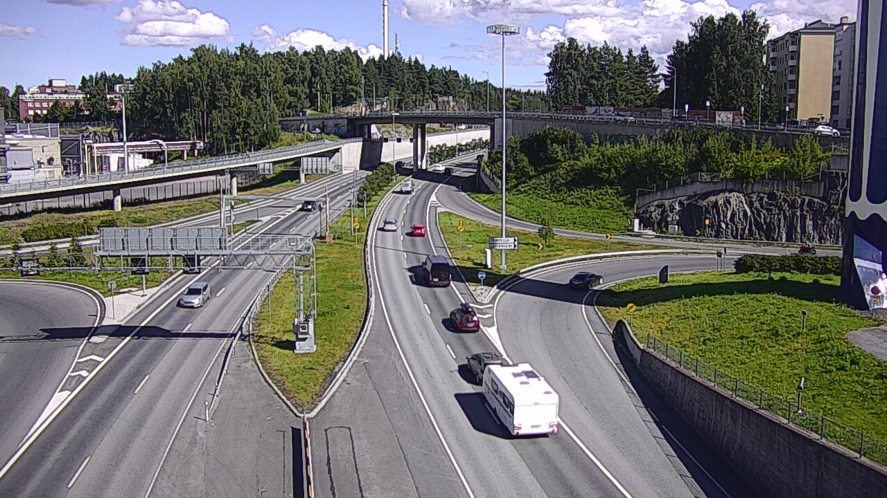 Kelikamerat Kuva Tie 12 Tampere, Rantatunneli Armonkallio, Tampere, Pirkanmaa