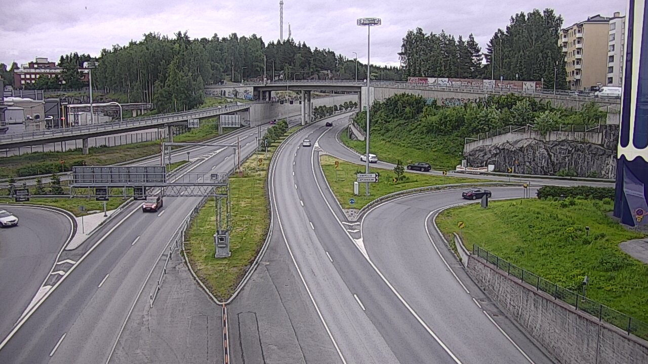 Kelikamerat Kuva Tie 12 Tampere, Rantatunneli Armonkallio, Tampere, Pirkanmaa