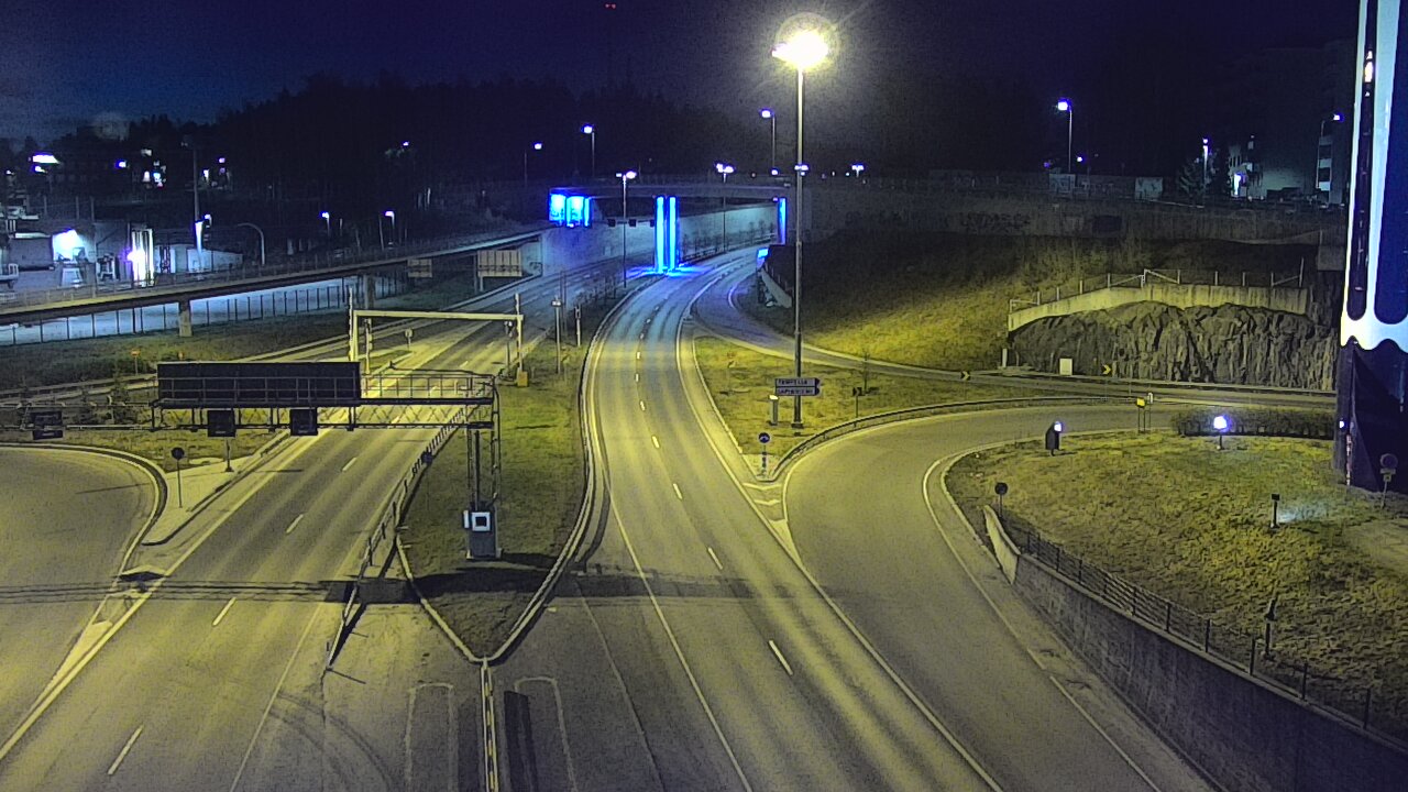 Kelikamerat Kuva Tie 12 Tampere, Rantatunneli Armonkallio, Tampere, Pirkanmaa