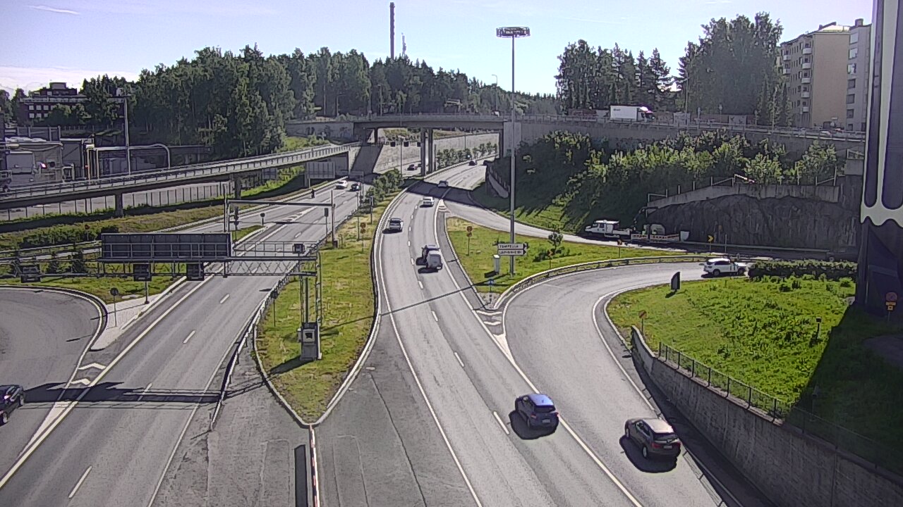Kelikamerat Kuva Tie 12 Tampere, Rantatunneli Armonkallio, Tampere, Pirkanmaa
