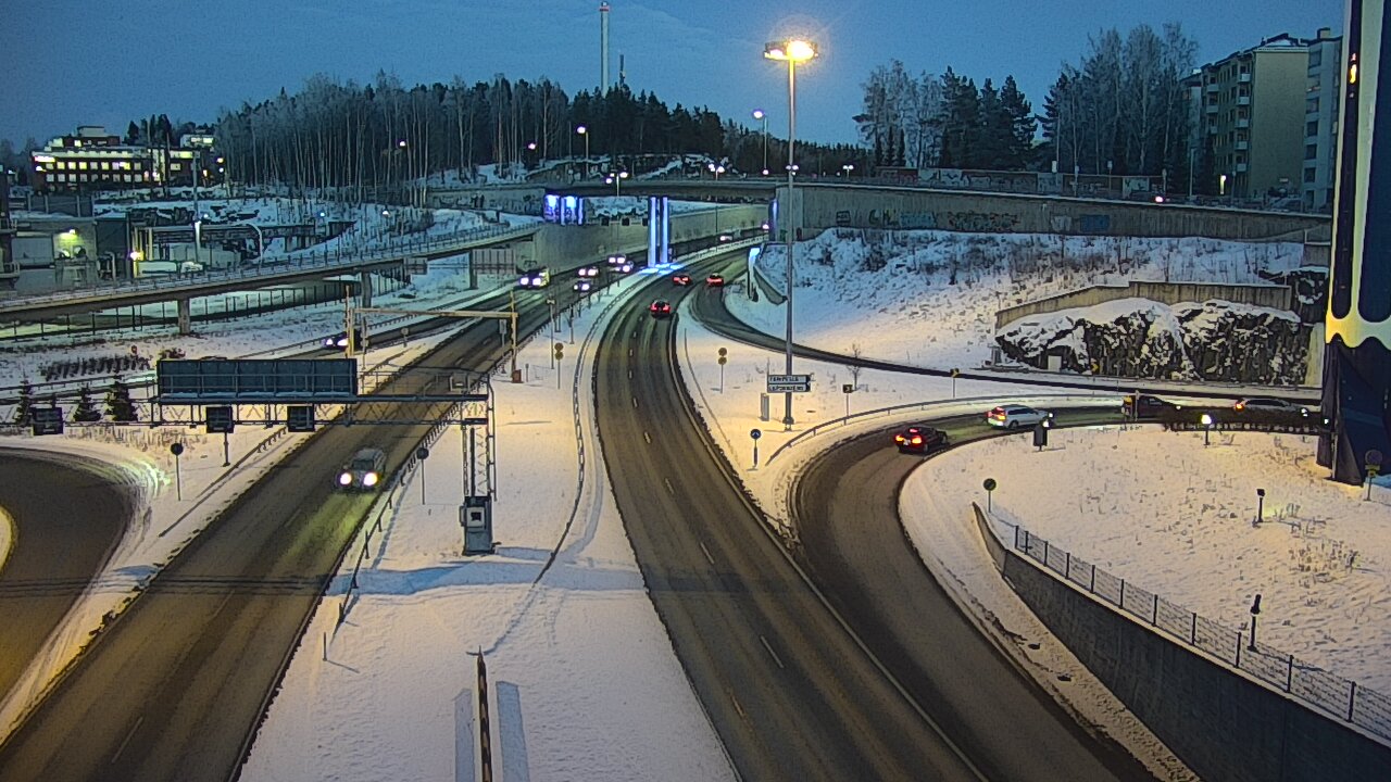 Kelikamerat Kuva Tie 12 Tampere, Rantatunneli Armonkallio, Tampere, Pirkanmaa