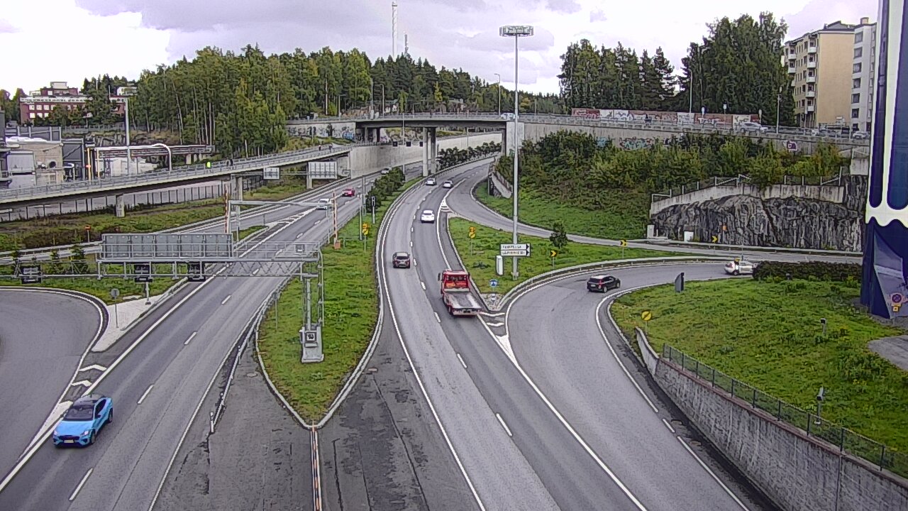 Kelikamerat Kuva Tie 12 Tampere, Rantatunneli Armonkallio, Tampere, Pirkanmaa
