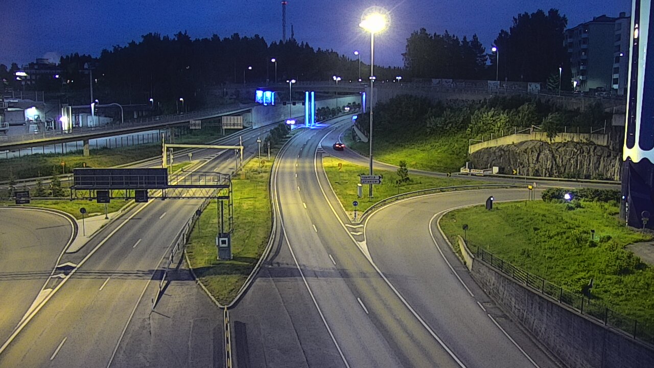 Kelikamerat Kuva Tie 12 Tampere, Rantatunneli Armonkallio, Tampere, Pirkanmaa