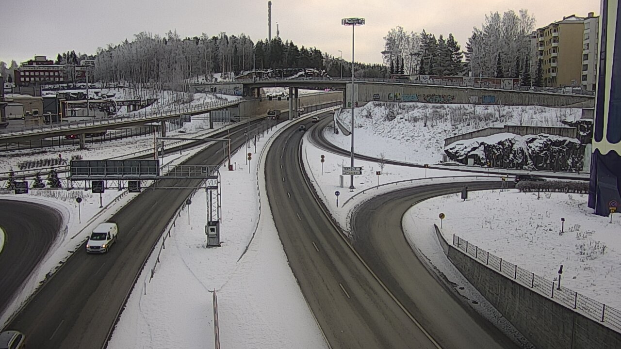 Weather Camera Image Road 12 Tampere, Rantatunneli Armonkallio, Tampere, Pirkanmaa
