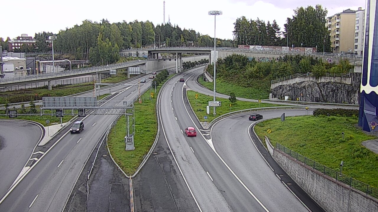 Kelikamerat Kuva Tie 12 Tampere, Rantatunneli Armonkallio, Tampere, Pirkanmaa