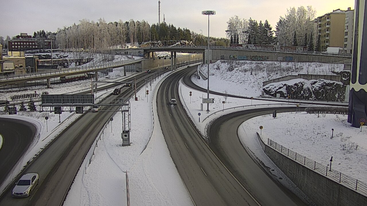 Weather Camera Image Road 12 Tampere, Rantatunneli Armonkallio, Tampere, Pirkanmaa