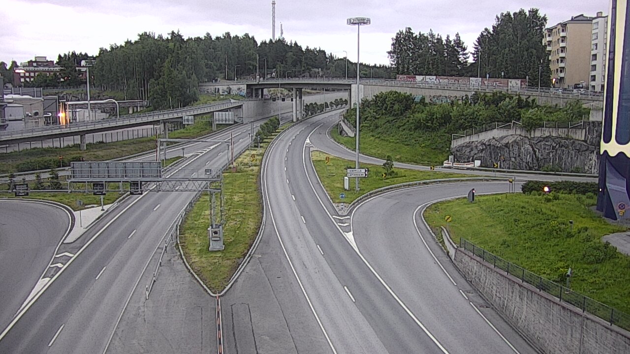 Kelikamerat Kuva Tie 12 Tampere, Rantatunneli Armonkallio, Tampere, Pirkanmaa