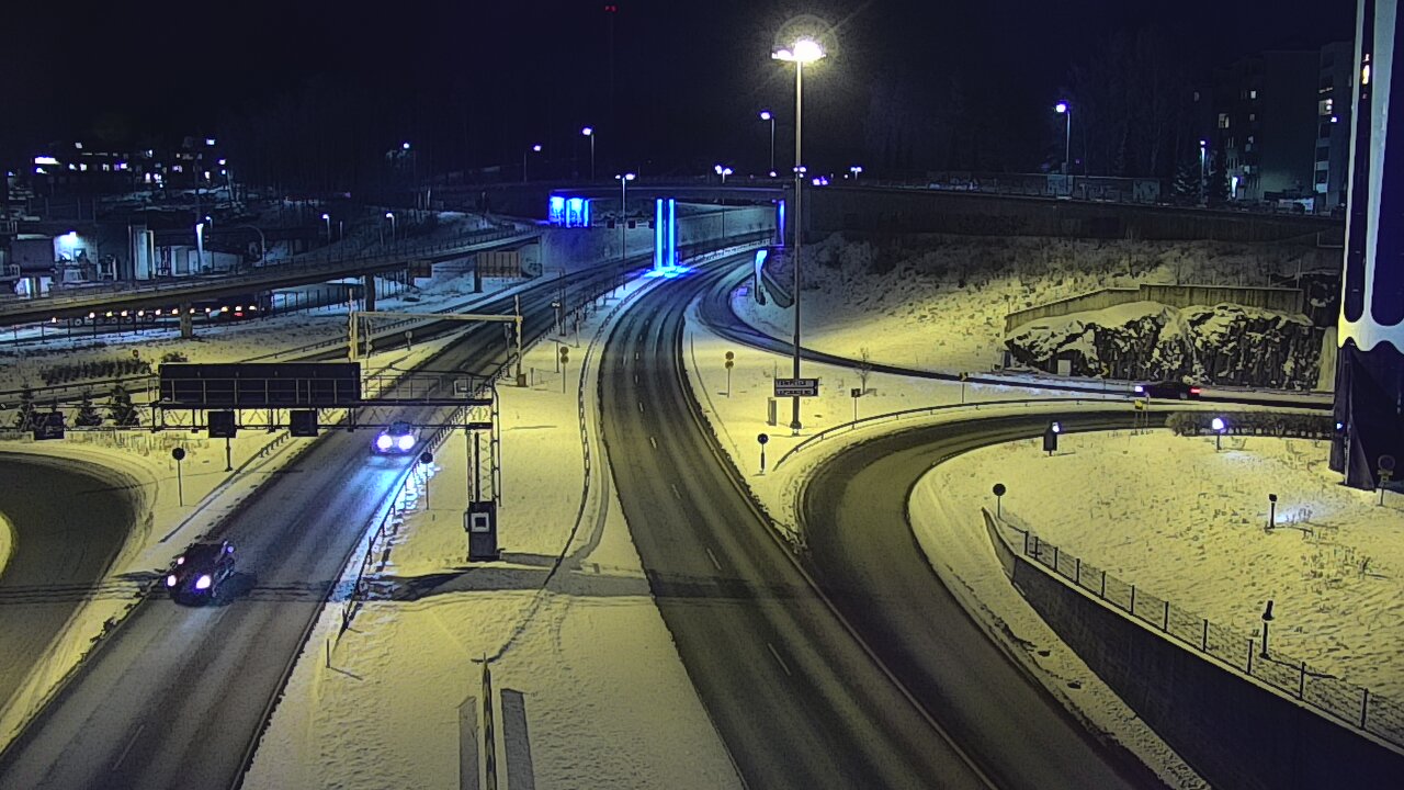 Kelikamerat Kuva Tie 12 Tampere, Rantatunneli Armonkallio, Tampere, Pirkanmaa