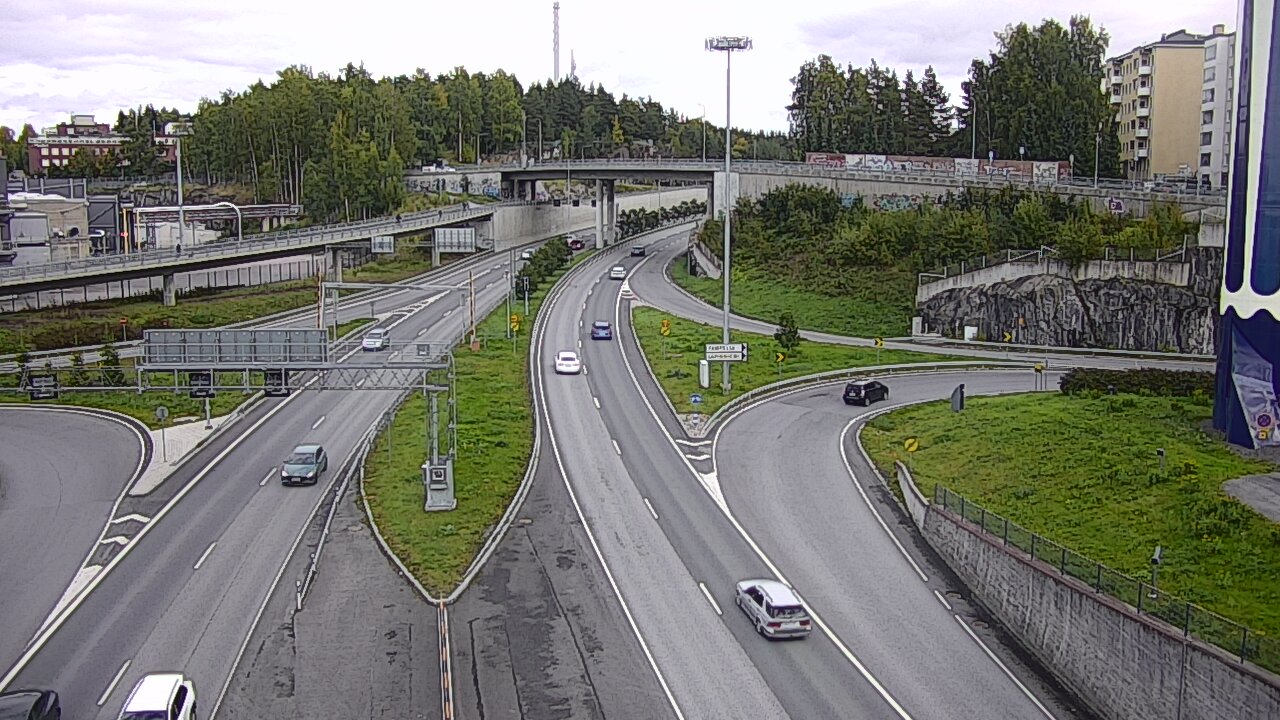 Weather Camera Image Road 12 Tampere, Rantatunneli Armonkallio, Tampere, Pirkanmaa